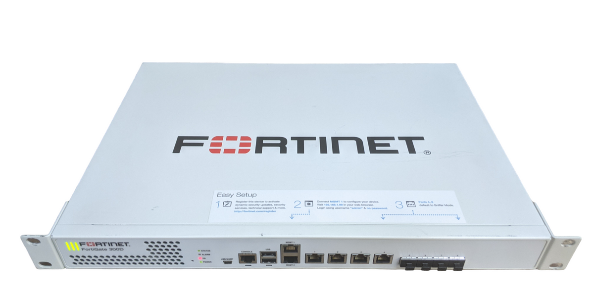 Fortinet Fortigate-300D | FG-300D | 1U Firewall Security Appliance | Q —  retail.era