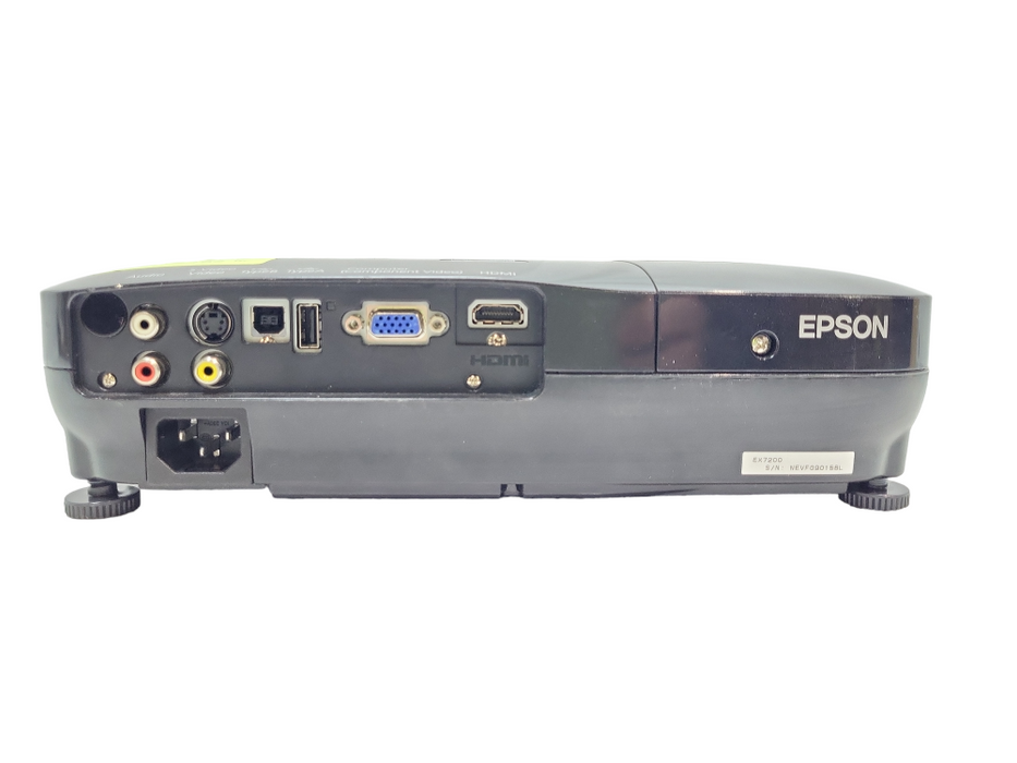 Epson EX7200 Widescreen Multimedia HDMI Portable Projector H367A &