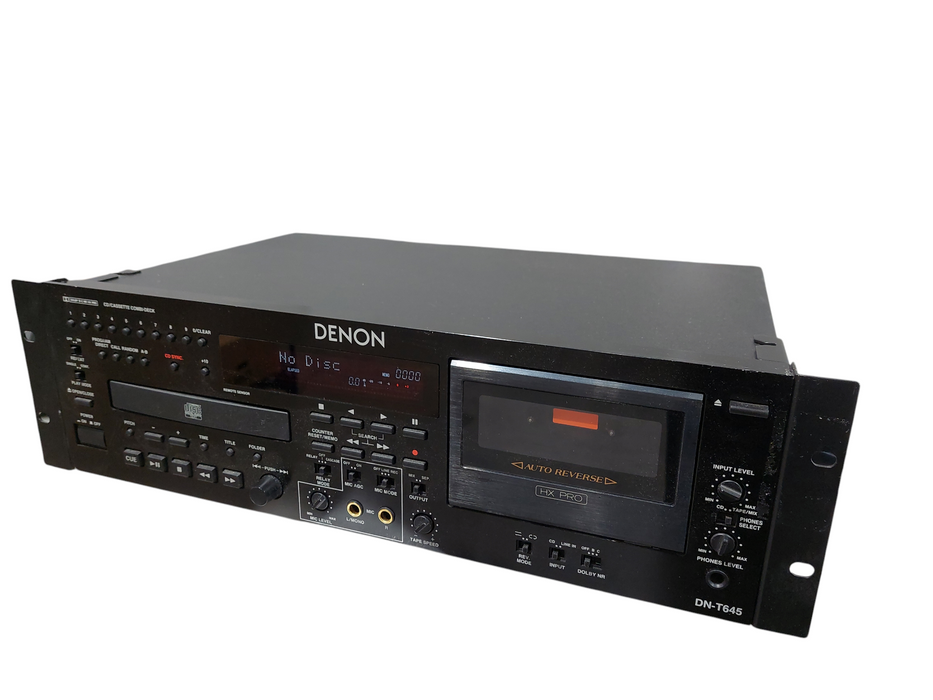 Denon CD / Cassette Combi-Deck Model: DN-T645 =