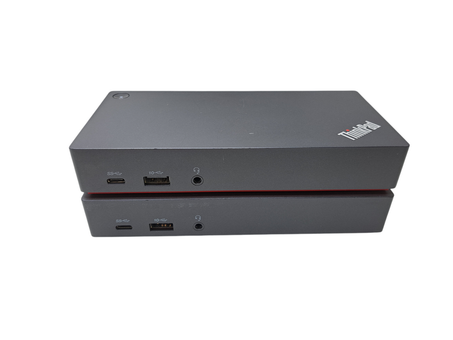 Lot of 2x Lenovo ThinkPad USB-C Dock Gen2 LDC-G2 40AS