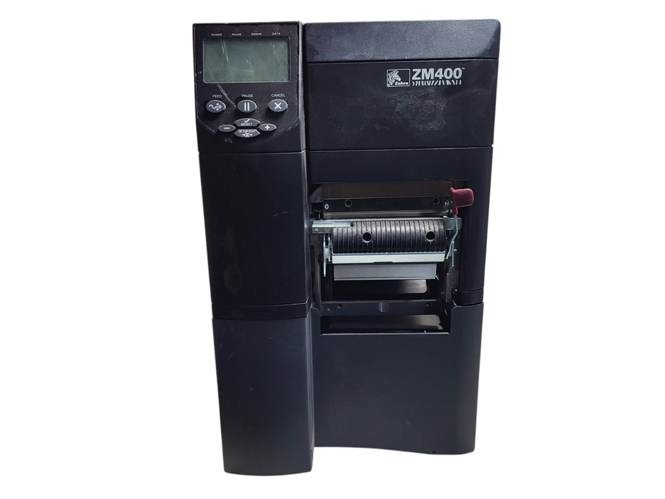 Zebra ZM400 Thermal Transfer Label Printer Ethernet ZM400-2001-5100T READ $