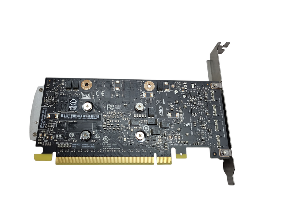 NVIDIA QUADRO P1000 4GB PCIe %