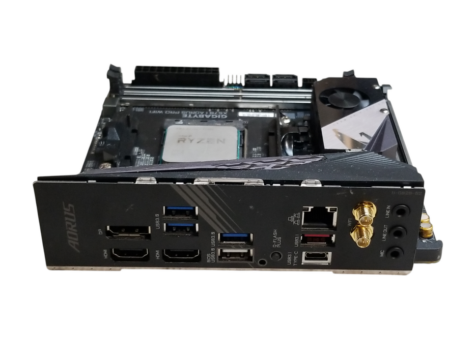 Gigabyte X570 I AORUS PRO WIFI MotherBoard w/ AMD Ryzen 7 5700G *READ*
