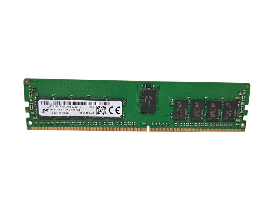 Micron 16GB 2RX8 PC4-2400T-REB | DDR4 Server Memory
