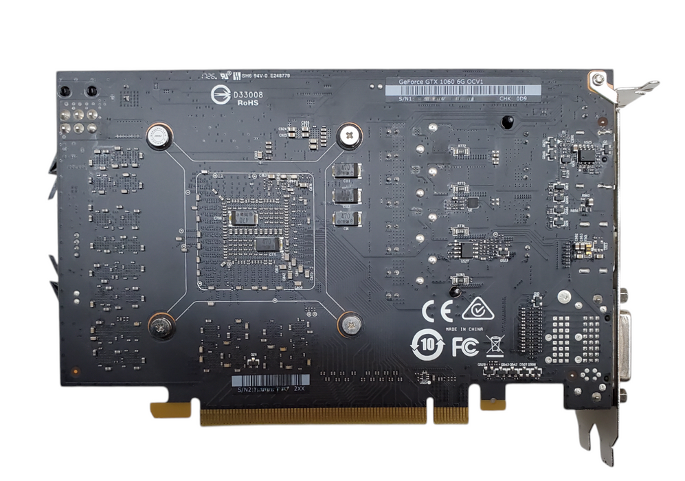 MSI NVIDIA GeForce GTX 1060 6GT OCV1 Graphics Card
