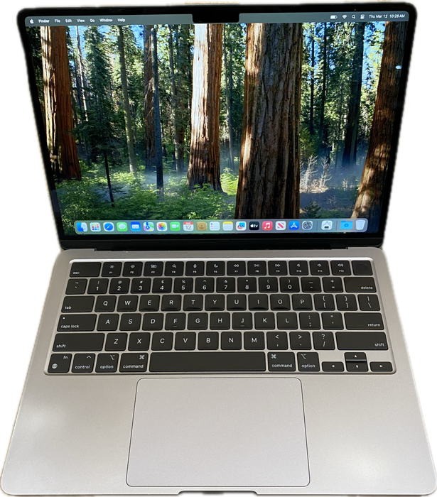 Apple MacBook  Air 13 M2 2022 Space Gray 8GB RAM 256GB SSD No Power Adapter