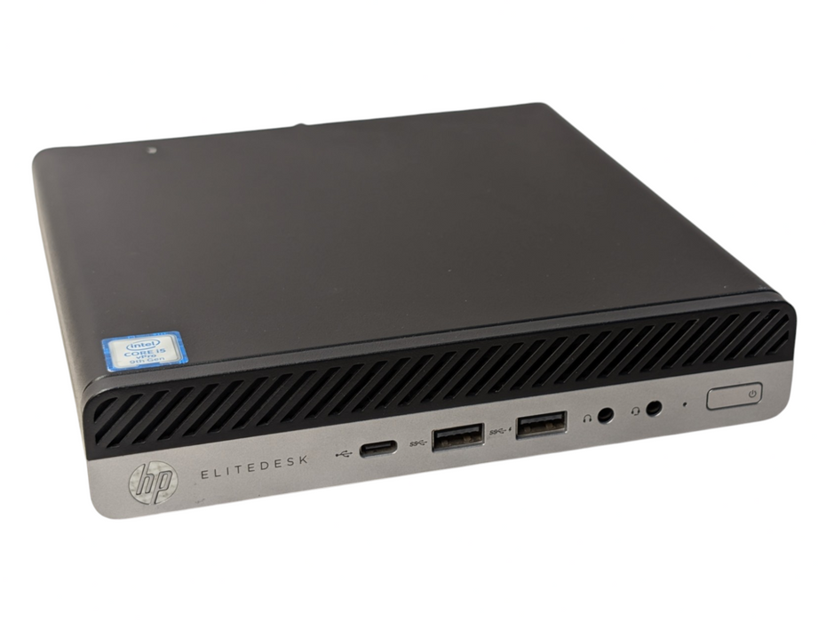 HP EliteDesk 800 G5 Mini Intel Core i5-9500T 16GB RAM 256GB NVMe WiFi Q-