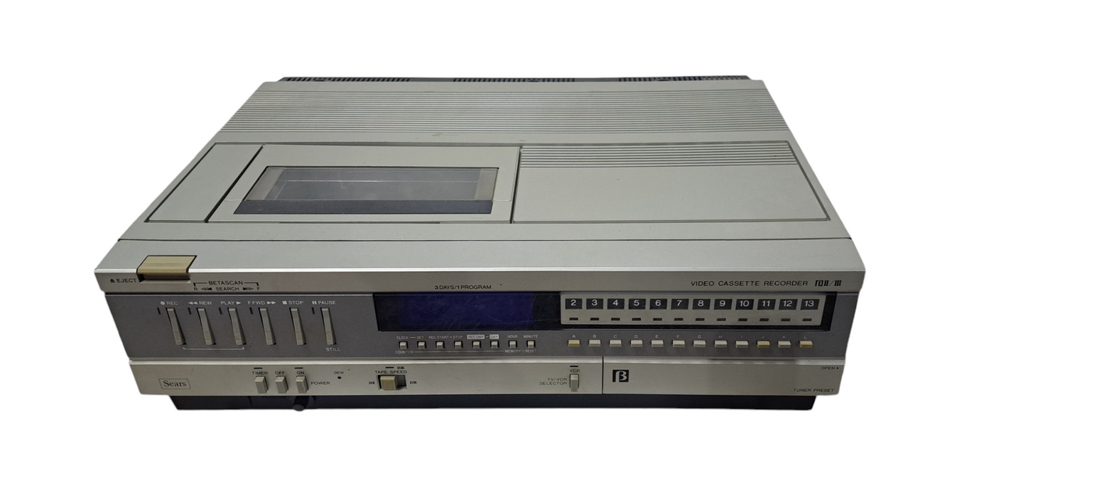 Vintage Sears Model 30163 Betamax VCR (Chassis 5394076-4)