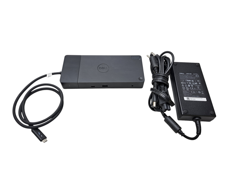 Dell WD19TB Thunderbolt Dock USB-C Dual DisplayPort K20A w/ 180W PWR Q)