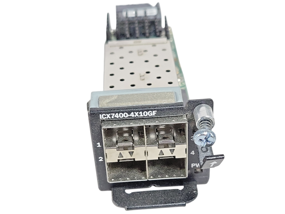 ICX7400-4X10GF 4-Port 10GbE SFP+ Module for ICX 7450 Series Switches Q_