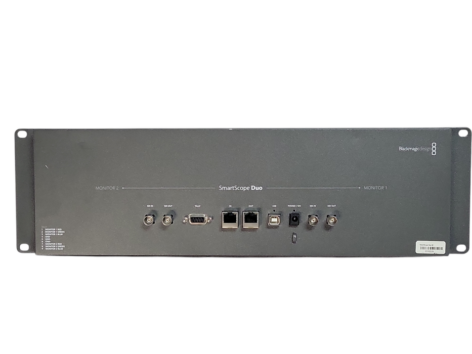blackmagic design SmartScope DUO 4K, READ _