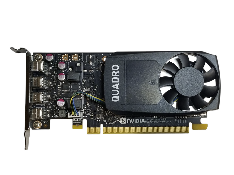 NVIDIA Quadro P1000 4GB GDDR5 - Graphics Card Low Profile