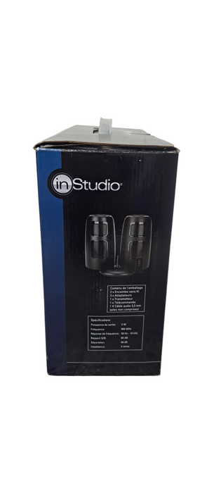 InStudio Fiji 900MHz Wireless Indoor/Outdoor Speakers Model 4016029R