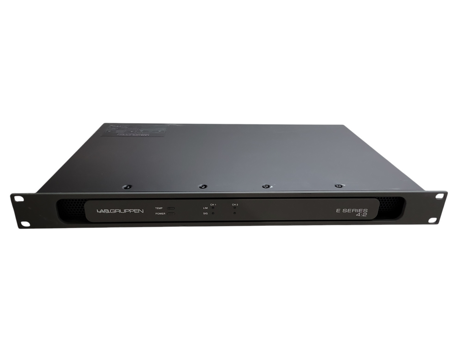 Lab Gruppen E Series 4:2 400W 2-Channel Installation Amplifier READ Q%