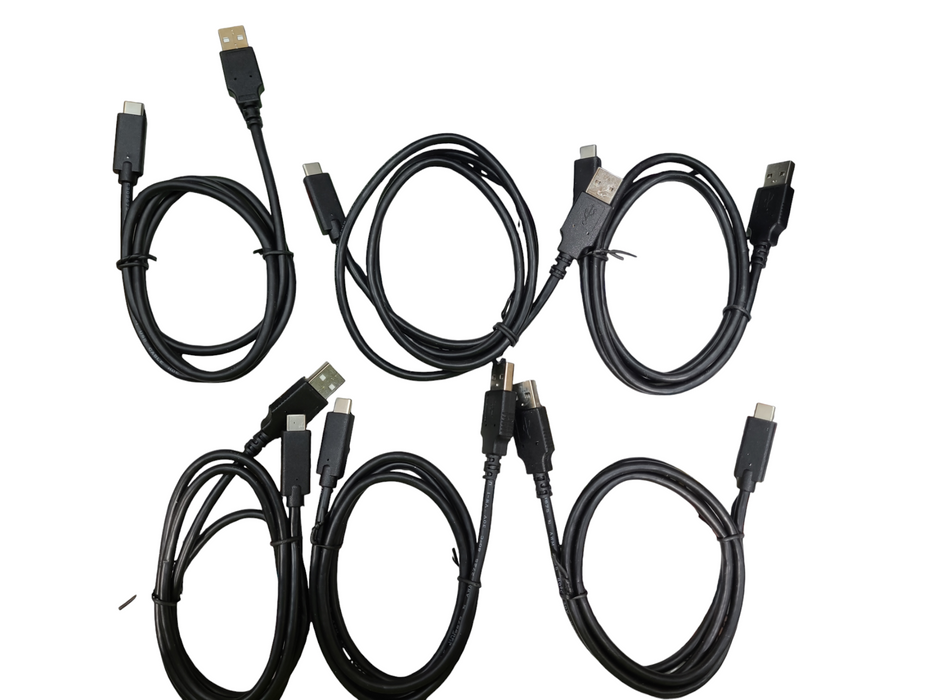 Lot 8x 3FT USB-C Type C Fast Charging Cable USB-A to C