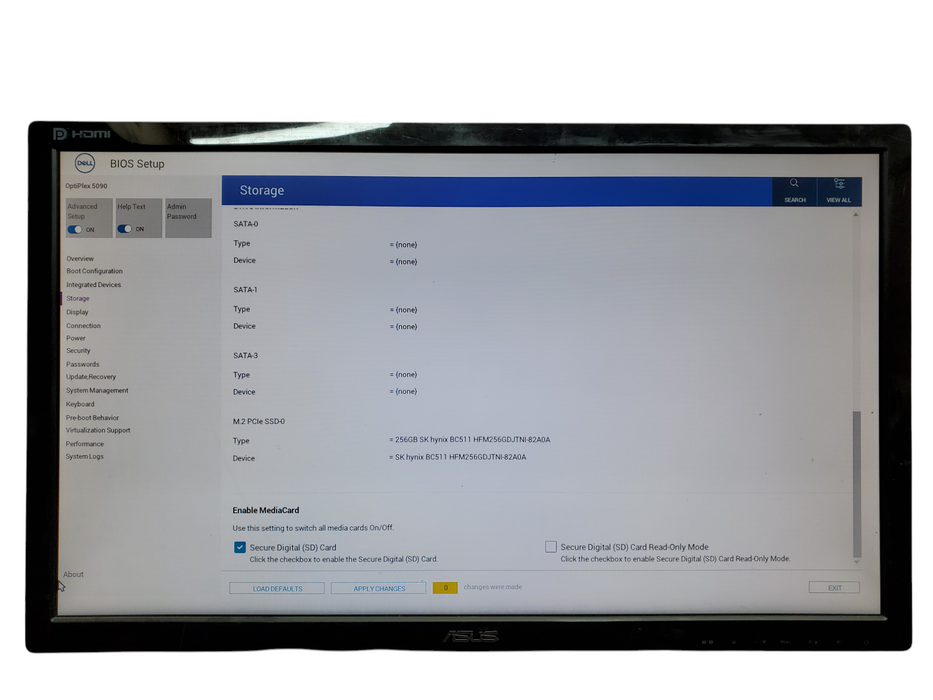 Dell OptiPlex 5090 SFF, i5-10505@3.20GHz, 8GB DDR4, 256GB NVMe, No OS