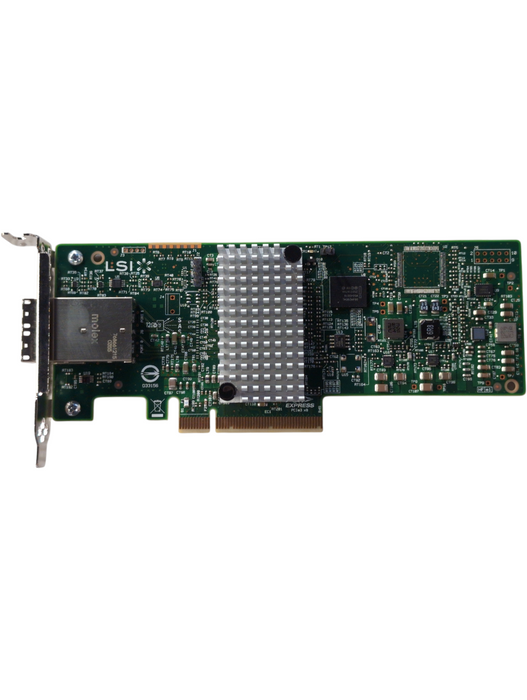 LSI SAS-9300-8e SATA / SAS HBA 8port Controller External 12Gbps PCIe x8 Q-