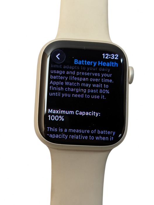 Apple Watch Series 7 45MM Aluminum Ceramic GPS LTE Cellular A2477 UNLOCKED -