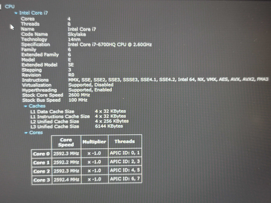 Sager Clevo N155RD1 i7-6700HQ 16GB RAM 960M 256GB SSD  β BudLap