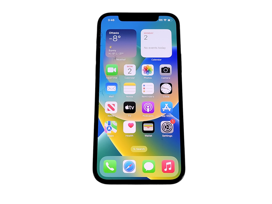 Apple iPhone 12 - 64GB - Black [A2402] (