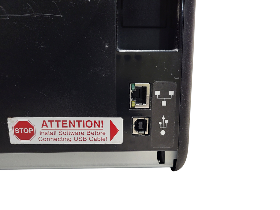 Fargo ID Card Printer HDP5000 High Definition Dual-Sided Color READ $