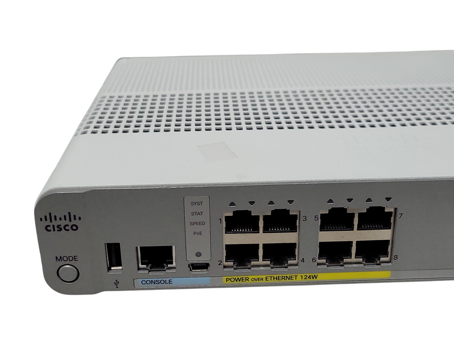 Cisco WS-C2960CX-8PC-L 8-Port GbE PoE+ 2x 1G SFP Switch _