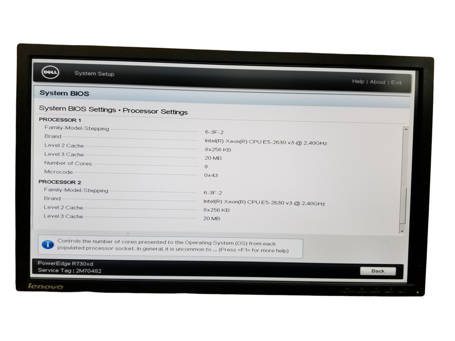 DELL PowerEdge R730xd 2x Xeon E5-2630v3 48GB DDR4 10GB NIC H330-Mini 2x750W Q