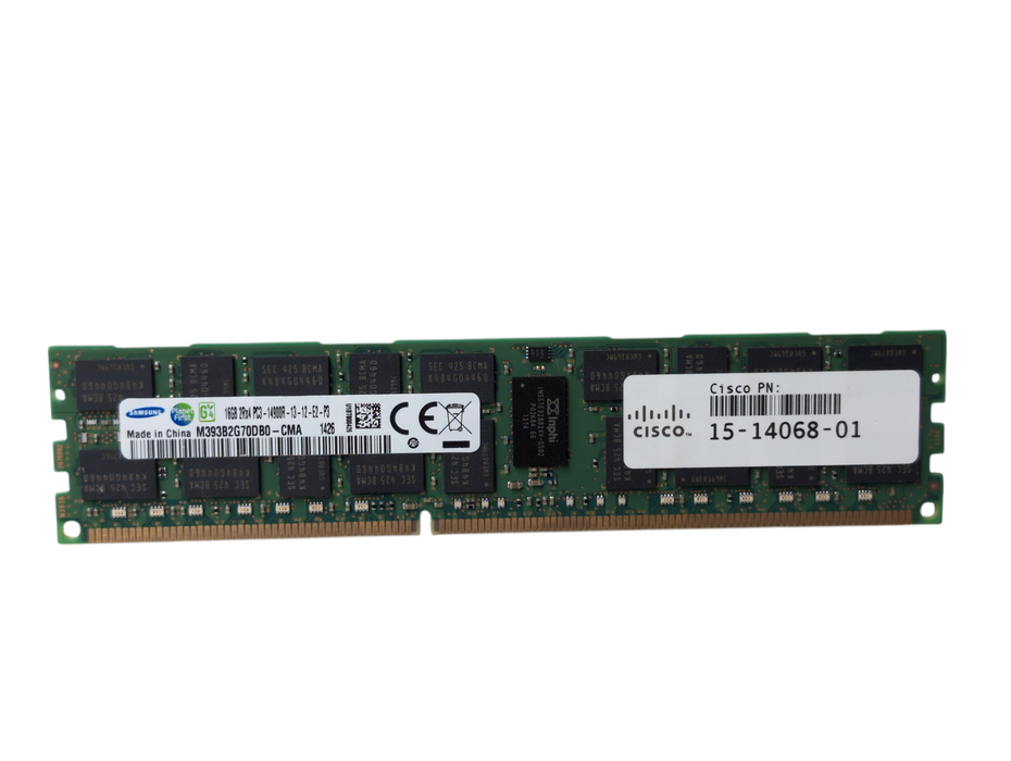 16GB DDR3 Server RAM Memory Samsung 16GB 2Rx4 PC3-14900R-13-12-E2-P3 Q-