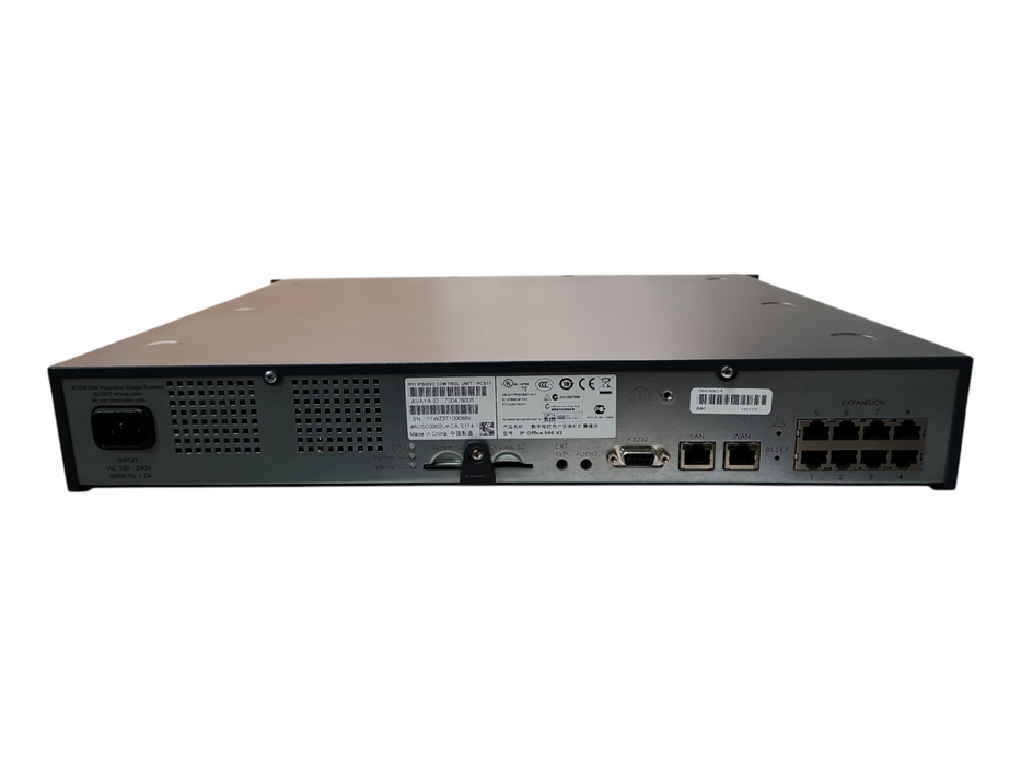 Avaya IP Office 500 V2 Control Unit w/700431778 & 700476013, READ