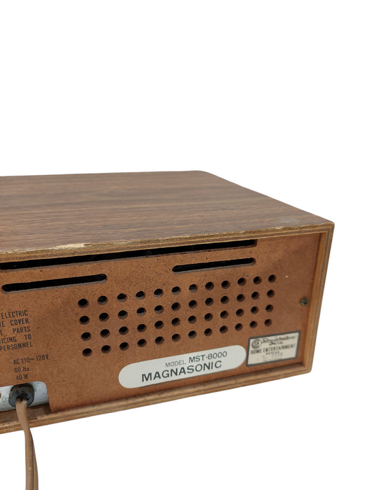 Magnasonic 8 Track Stereo Player Model: MST-8000 =