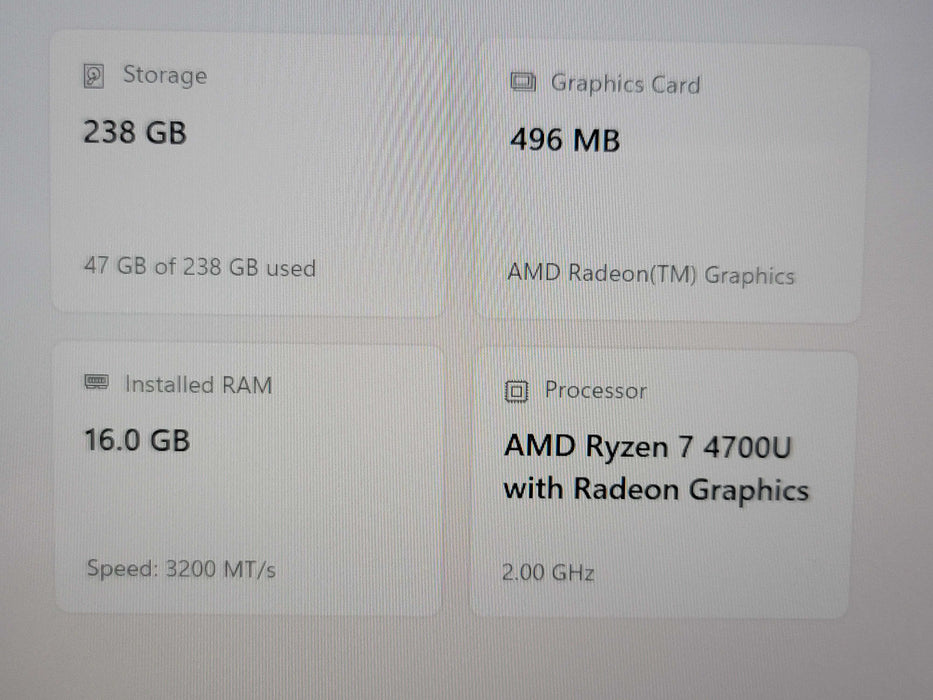 Lenovo Yoga 6 13ARE05 Ryzen 7 4700U 16GB RAM 256GB NVMe β Lap200