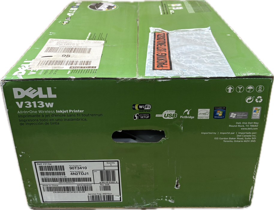 Dell V313w All-in-One Wireless Inkjet Printer Brand-New Sealed READ!