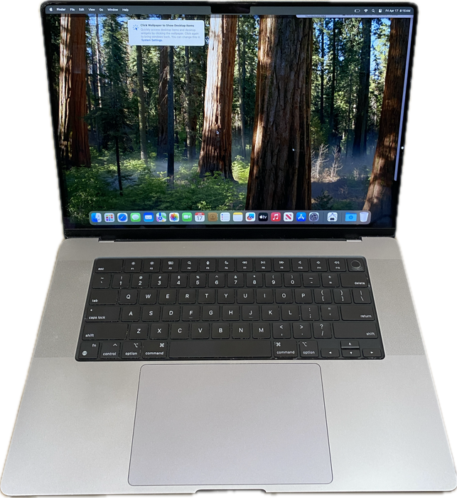 Apple MacBook Pro 16" 2021 M1 Pro 16GB RAM 512GB SSD No Power Adapter