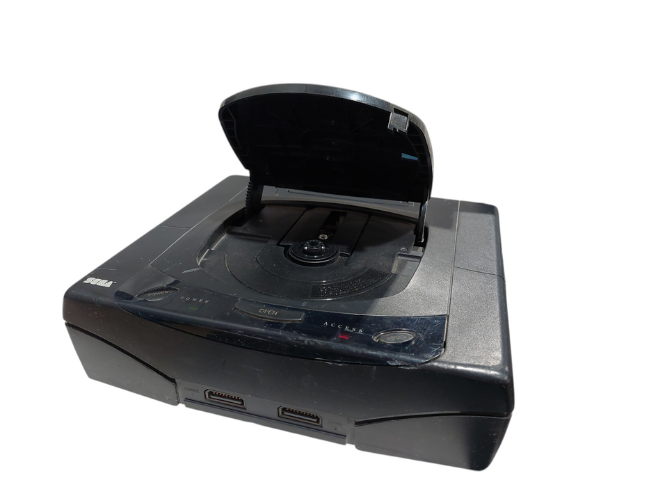 Sega Saturn ( Parts ) Model: MK-80000 With Fight Stick Controller MK-80112 =