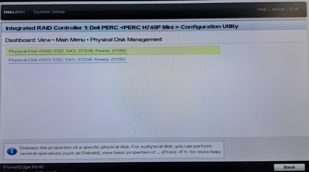 Dell R640 1U | 2x Xeon Gold 6154, 64GB DDR4, 2x 400GB SSD, H740P Mini, 10G