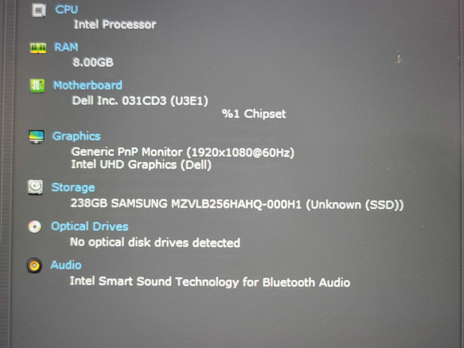 Dell Latitude 5540 Core i5-1345U 16GB RAM 256GB SSD Touch/Wi-FI/Webcam, SEE _ Lap200