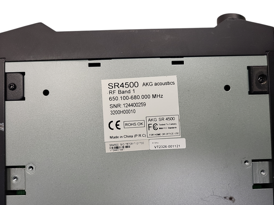 AKG Acustics SR4500 650.1-6800 MHz Wireless Receivers  -