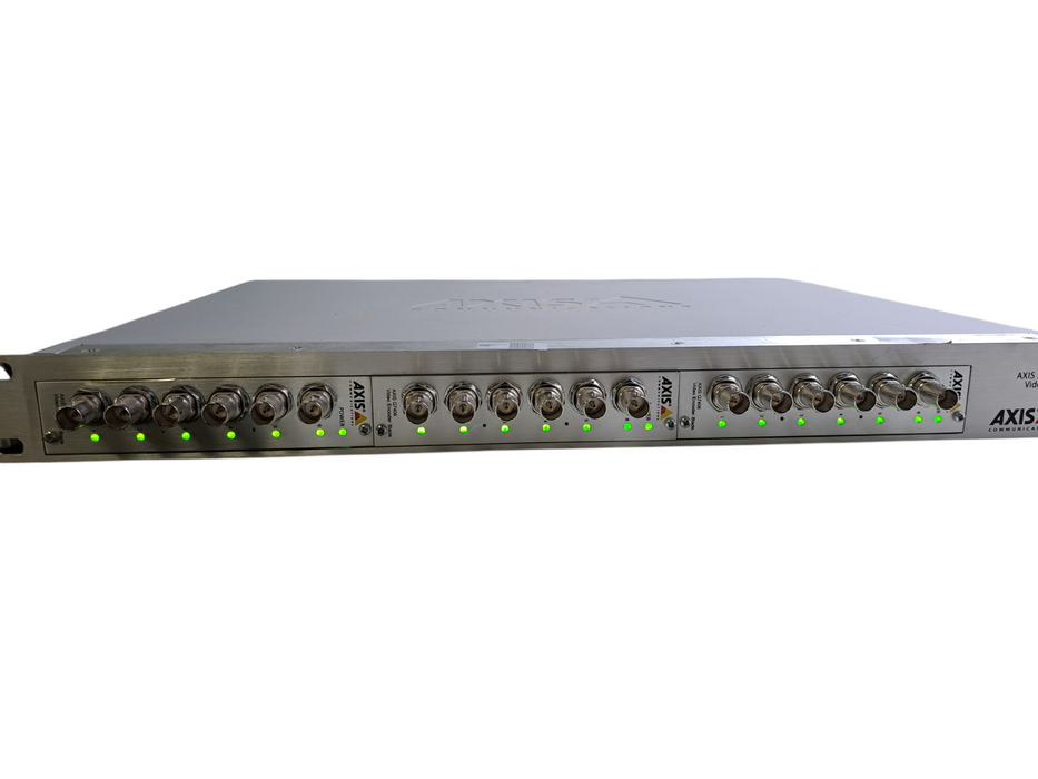 Axis 291 1U Video Serv Rack w/ 3x Q7406 Video Encoder Blades | 0267-001-05 )