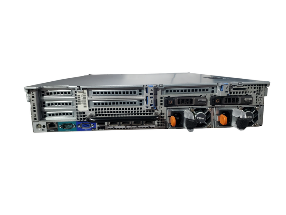 DELL PowerEdge R720xd 2x XeonE5-2660 1.2TBHDD 128GB-DDR3 2x750WPSU