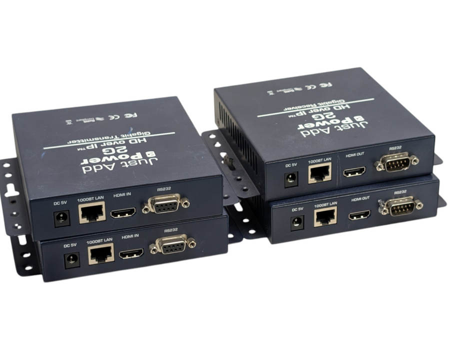 Lot of 2x Pairs Just Add Power G2 Rx & Tx HDMI over Network