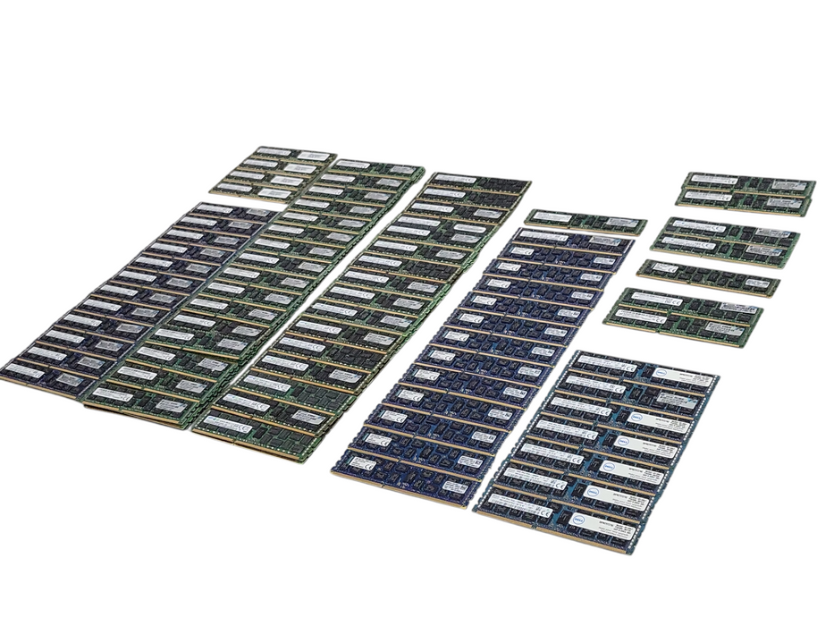 Lot of 106x Assorted Brand/Speed 16GB DDR3 Server RAMs, See detail _