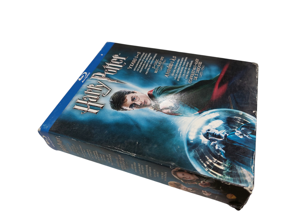 harry potter years 1-5 on bluray  =