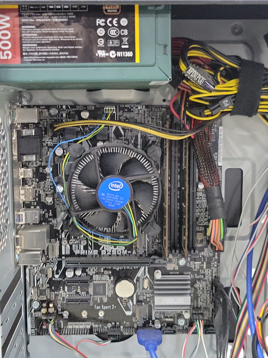 Custom/Asus tower pc, Core i7-6700 3.40GHz, 16GB DDR4 RAM, 500W PSU _