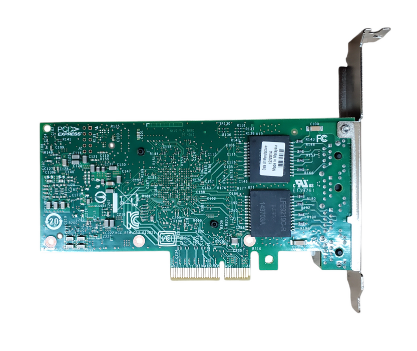 Cisco UCSC-PCIE-IRJ45 V01 Quad Port 1Gb Network Adapter 74-10521-01