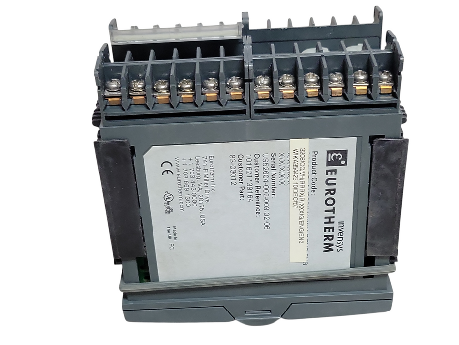 Eurotherm 3208 Temperature Controller, READ _