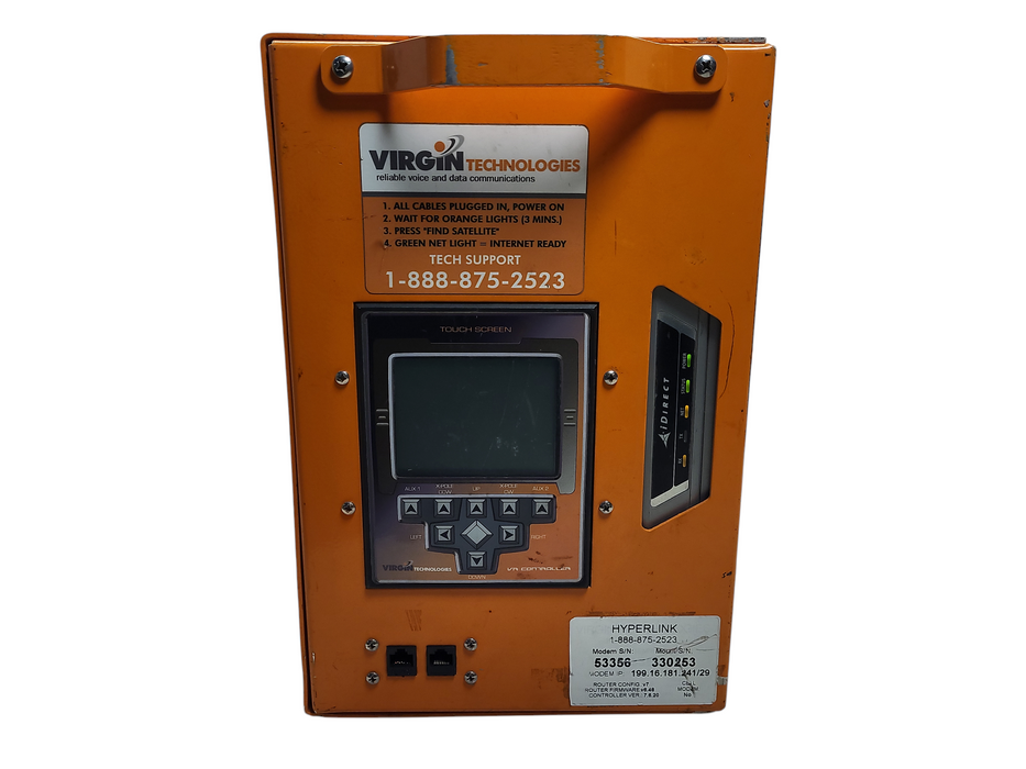 Virgin Technologies satellite internet modem controller READ $