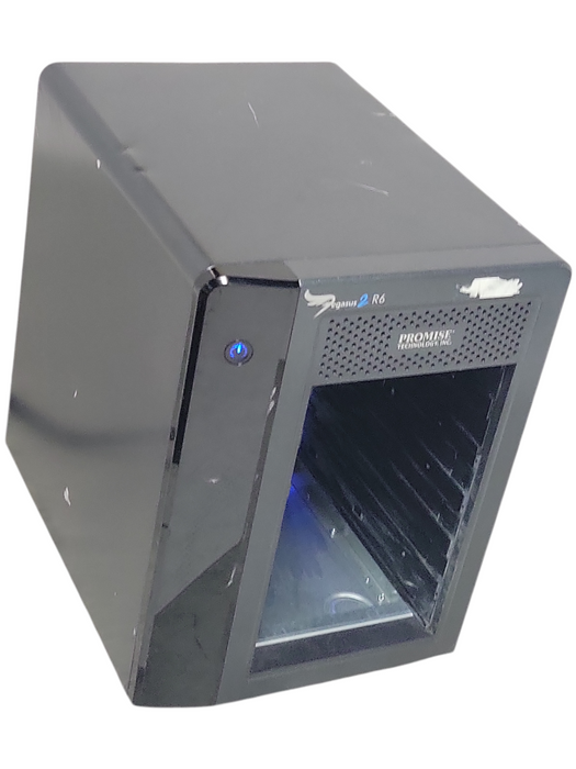Promise Technology Pegasus 2 R6 | 6-Bay Raid Enclosure, No HDD/caddies _