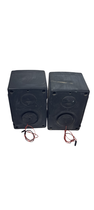 Pair of Vintage Sony Twin Duct Stereo Dual Cone Speakers
