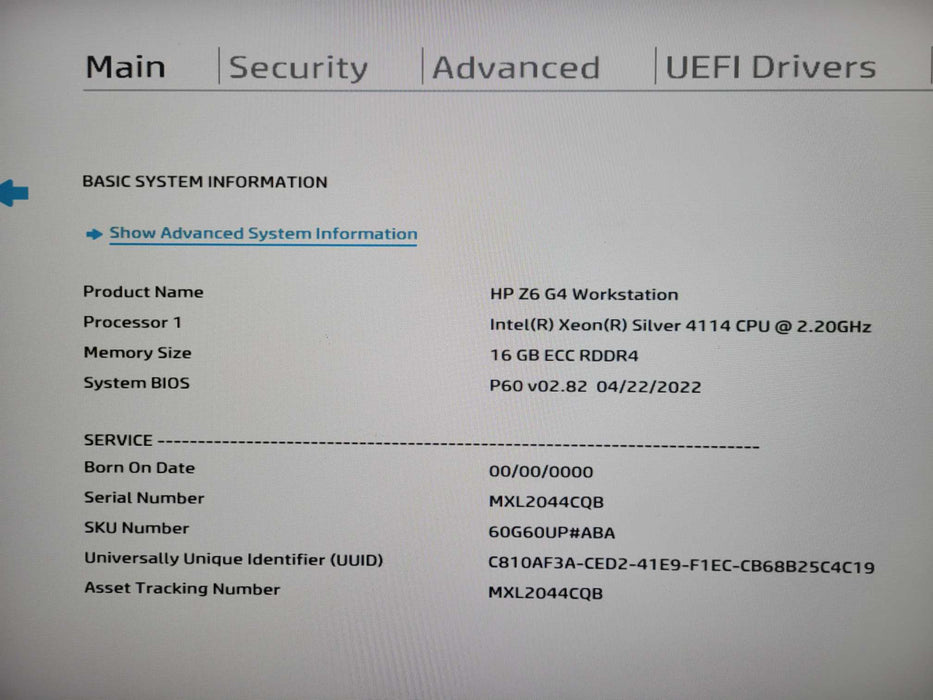 HP Z6 G4 Workstation | Xeon Silver 4114, 16GB DDR4, Quadro M2000 256GB NVMe !