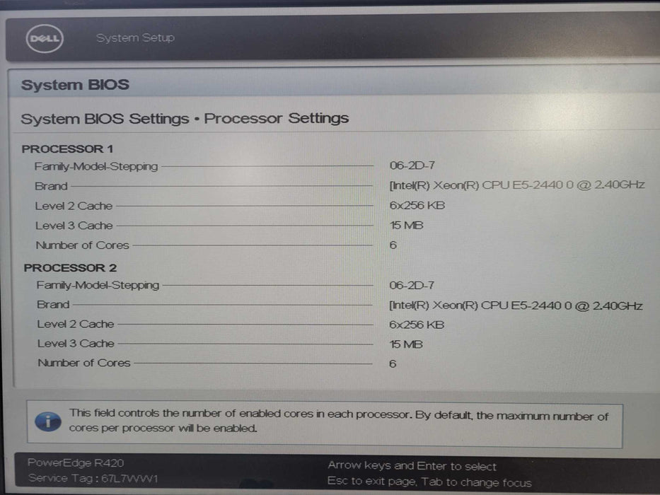 Dell PE R420 2x E5-2440 0 @ 2.4GHz 64GB ECC DDR3 H710P Mini 2x PSU 2.5" !